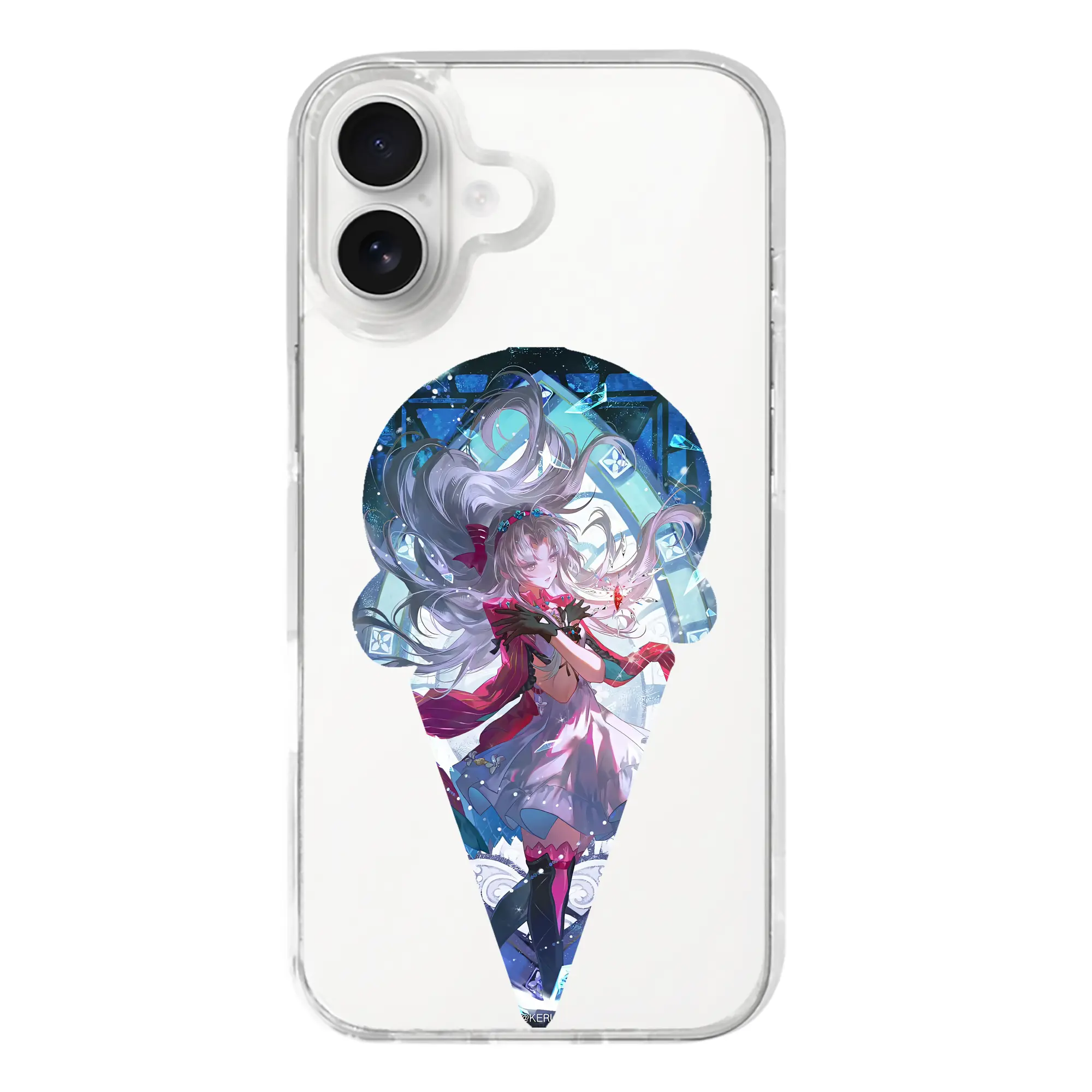 鳴潮 グッズ カルロッタ - iPhone 17シリーズ 透明スマホケース – 薄型・耐衝撃・精密フィット保護カバー